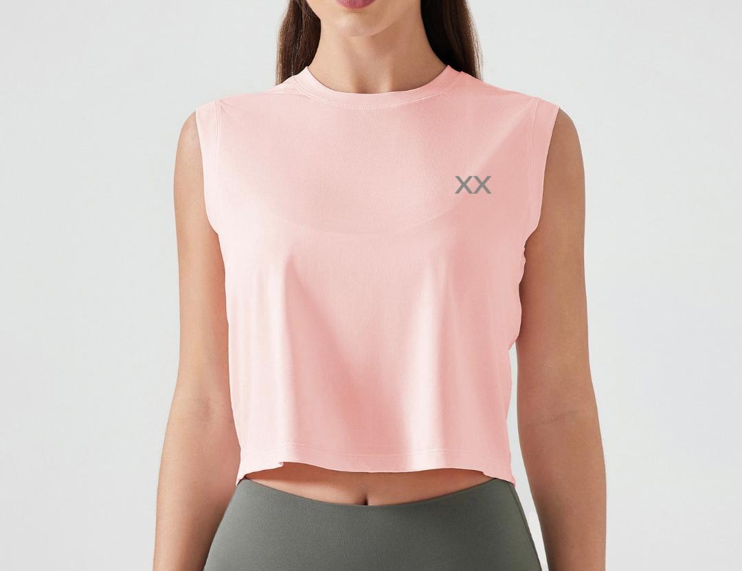 Blackout Barbell Crop Tops